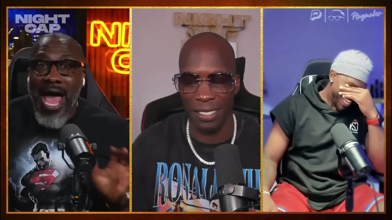 #Ochocinco And #JoeJohnson Were Shocked After #ShannonSharpe Said He Scored 52 Points In High School W